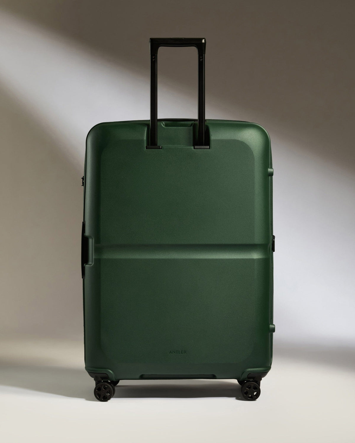 Antler Luggage - Large Suitcase in Antler Green - Single Stripe - Hard Suitcase Large Suitcase in Green - Single Stripe | Checked Luggage & Large Suitcases