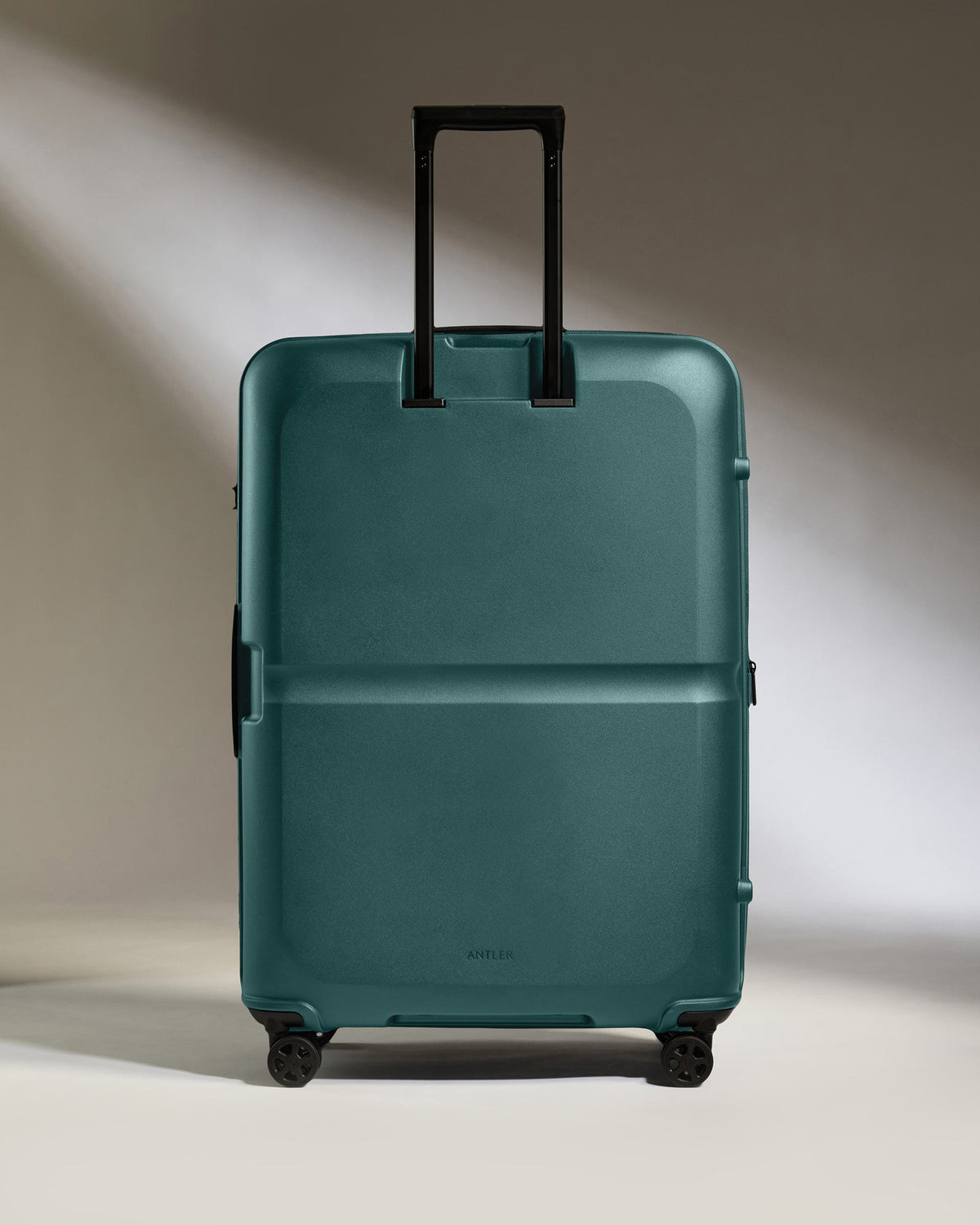 Antler Luggage - Large Suitcase in Marsh Blue - Single Stripe - Hard Suitcase - Large Large Suitcase in Blue - Single Stripe | Checked Luggage & Large Suitcases