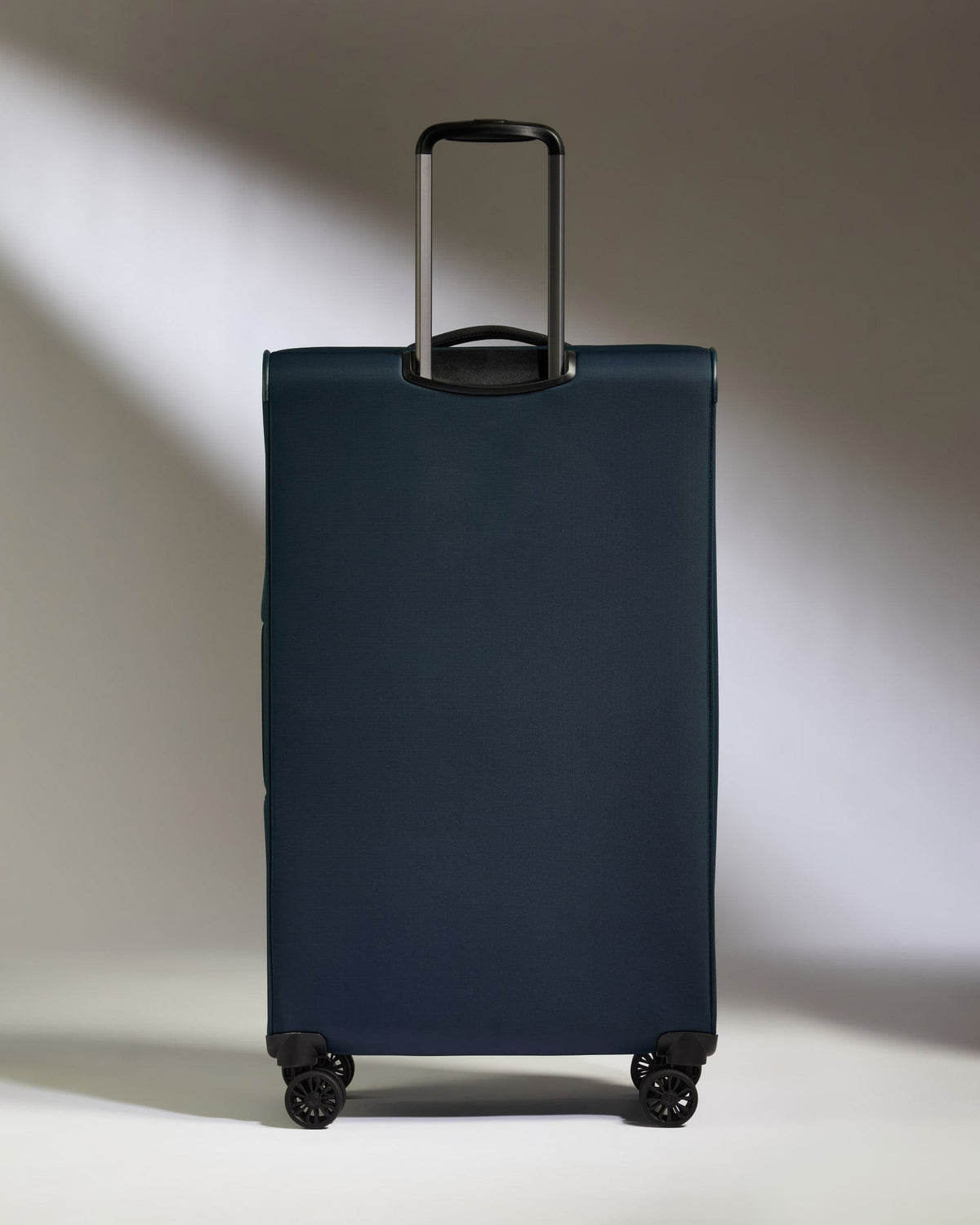 Antler Luggage - Lightest Large Suitcase in Indigo Blue - Soft Stripe 2.0 - Soft Suitcase Lightest Large Suitcase in Navy - Soft Stripe 2.0 | Soft Checked Suitcase