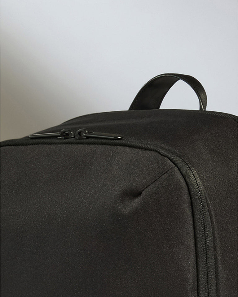 a black bag with a handle