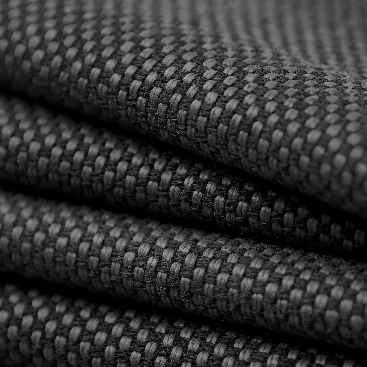 close up of a black fabric