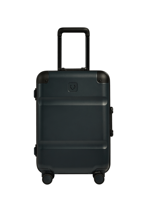 a black suitcase with wheels