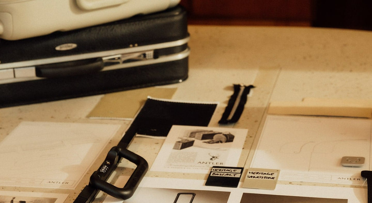 a close-up of a suitcase
