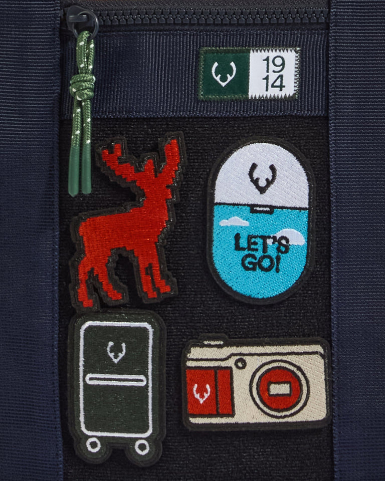 a close up of a patch
