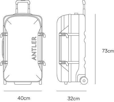 a black background with a black square