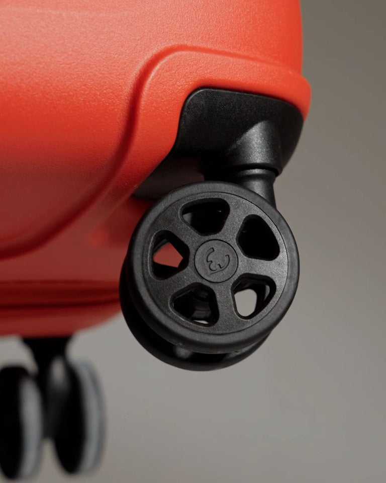 a wheel on a suitcase