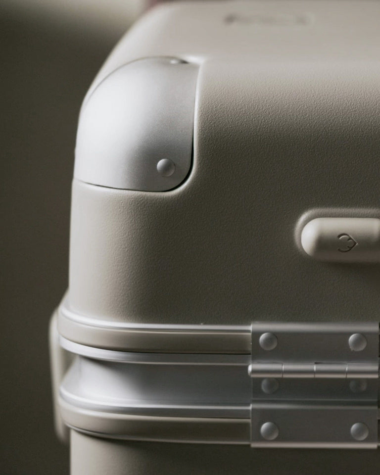 a close up of a suitcase