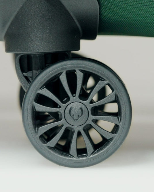 a close up of a wheel