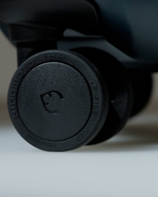 a close up of a wheel