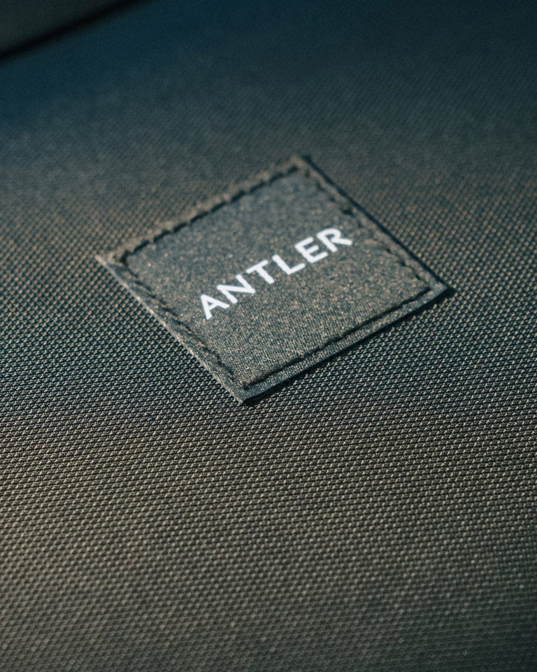 a close up of a label