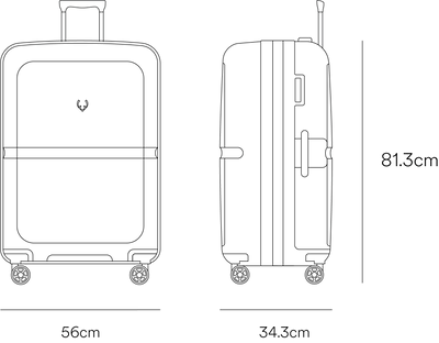 a black screen with white lines