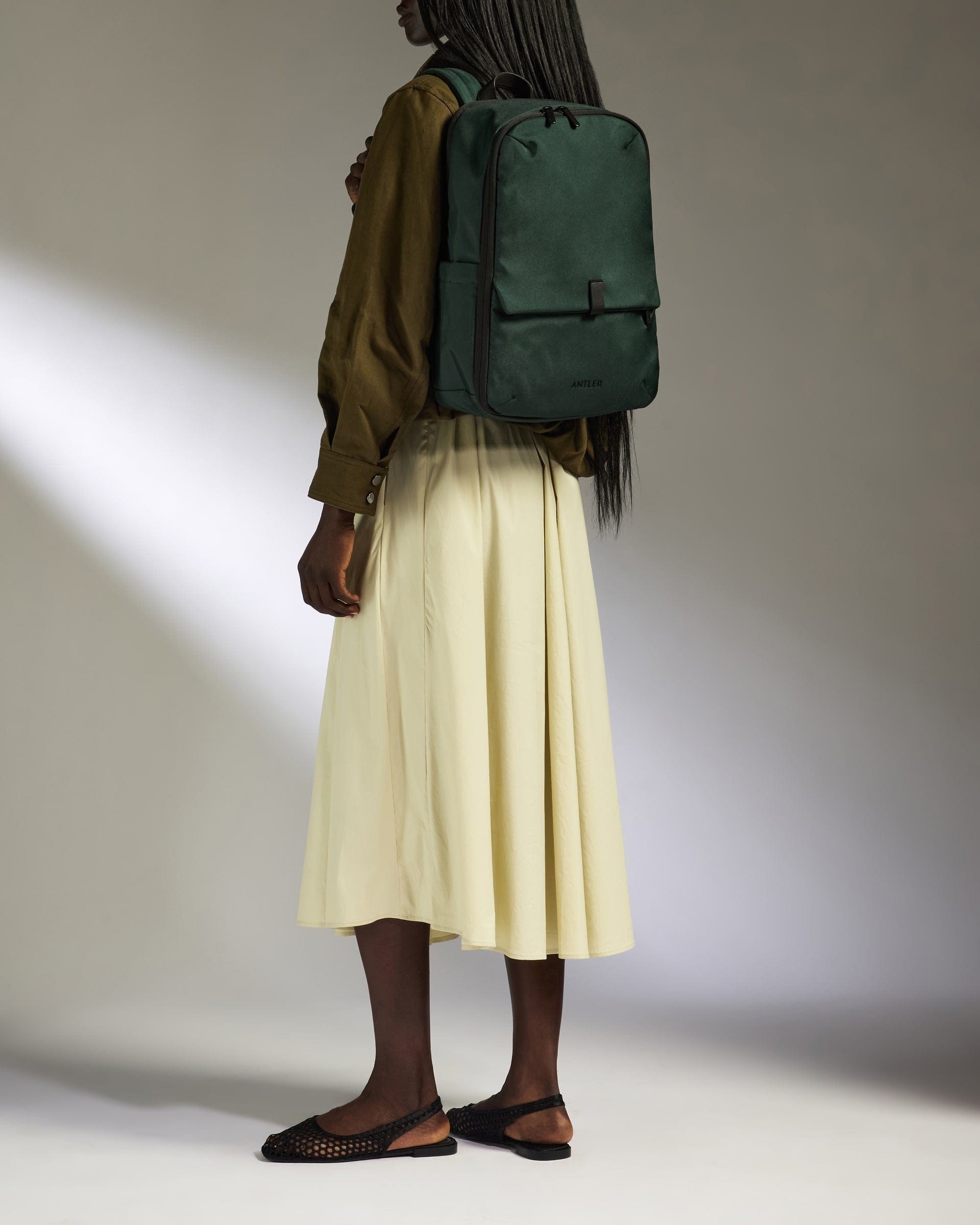Antler Luggage -  Backpack in Antler Green - Urban Light - Backpack Backpack in Green - Urban Light | Hand Luggage & Travel Bag