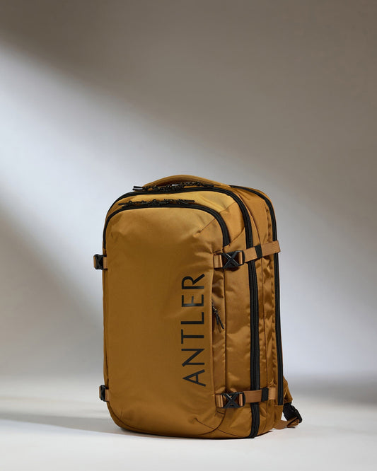 Antler Luggage -  Discovery 45L Backpack in Mustard Yellow - Backpack Discovery 45L Backpack in Yellow | Rucksacks & Travel Bags