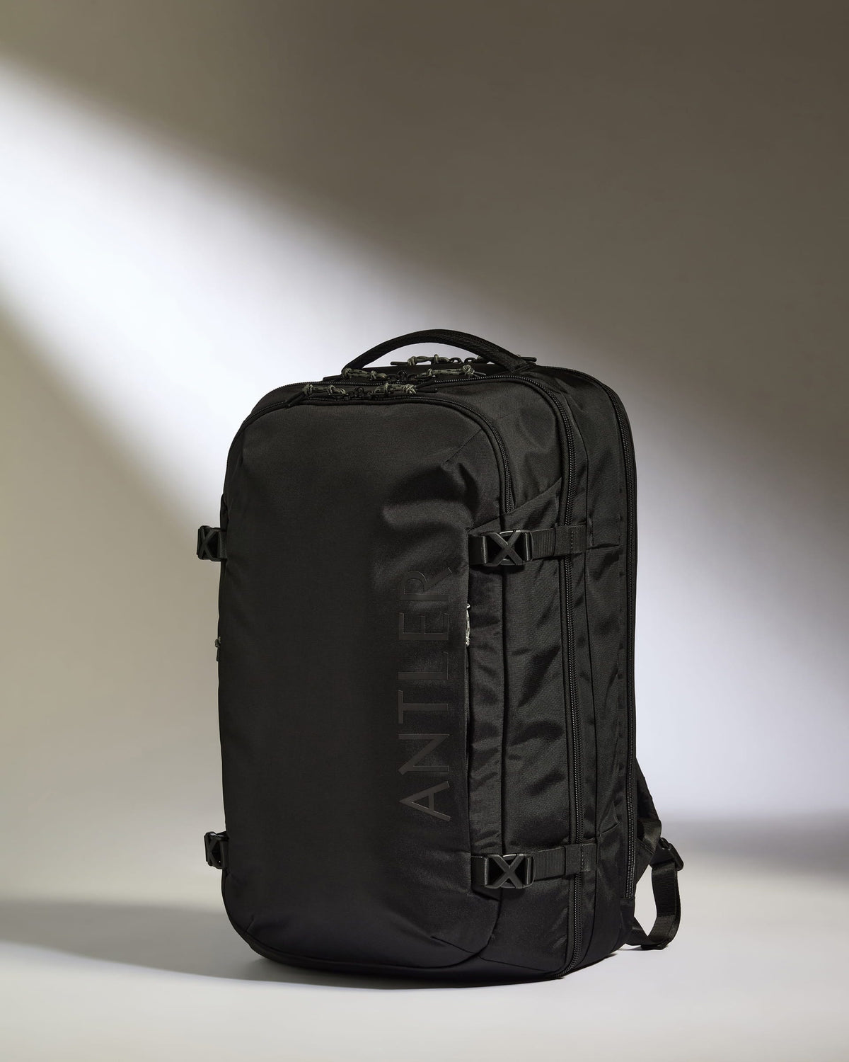 Antler Luggage -  Discovery 60L Backpack in Black - Backpack | Large Discovery 60L Backpack in Black | Rucksacks & Travel Bags