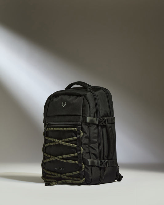 Antler Luggage -  Discovery Backpack in Carbon Black - Backpack Discovery Backpack in Black | Rucksacks & Travel Bags
