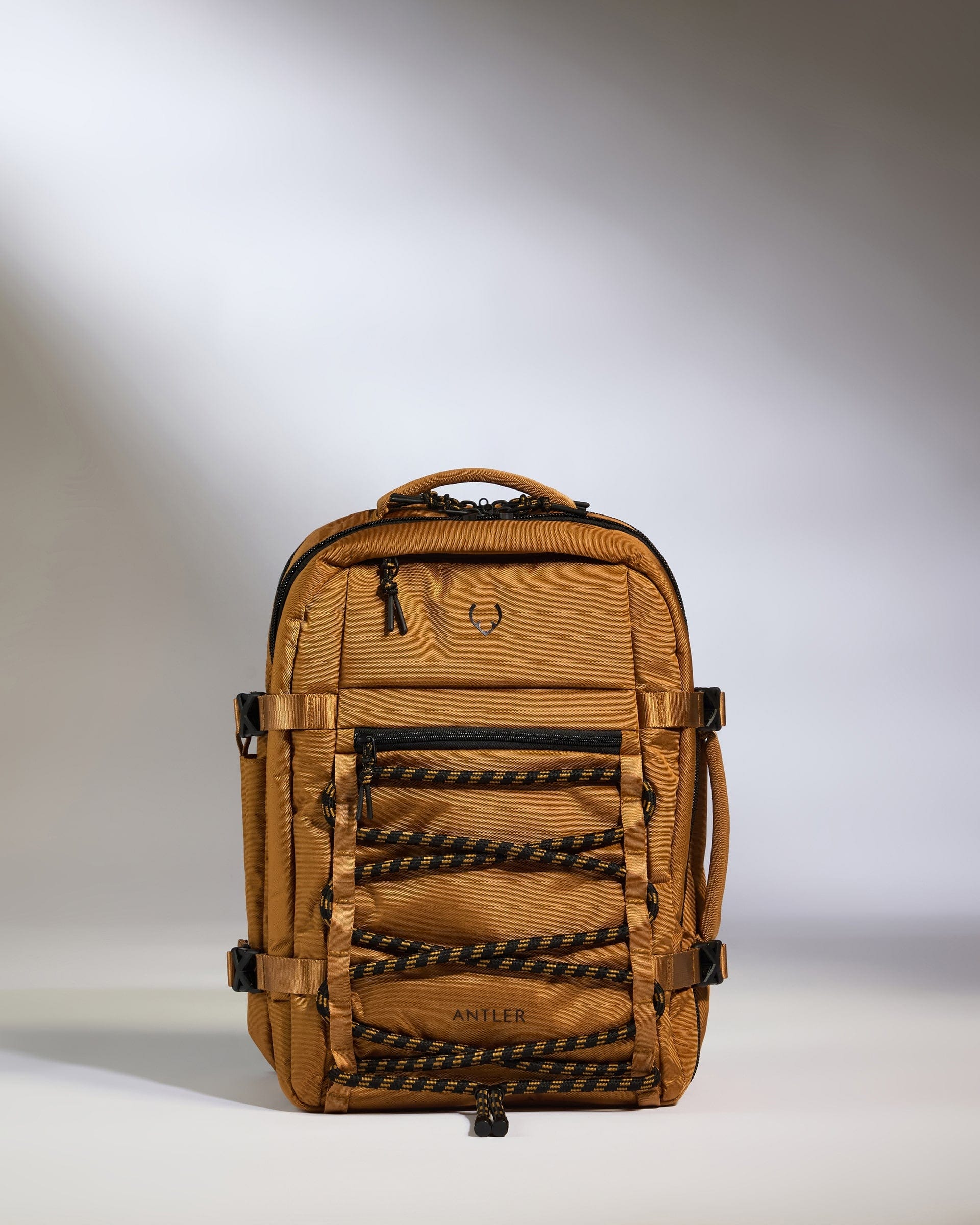 Antler Luggage -  Discovery Backpack in Mustard Yellow - Backpack Discovery Backpack in Yellow | Rucksacks & Travel Bags