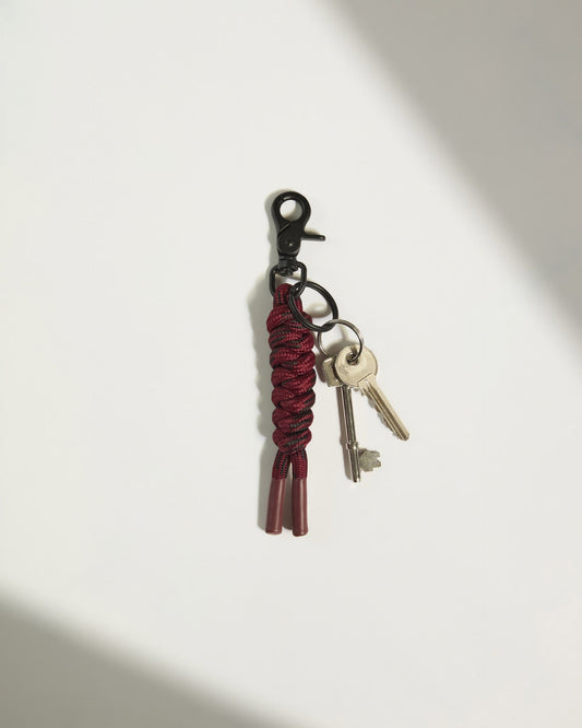 Antler Luggage -  Discovery Keyring in Cedar Red - Accessories Discovery Keyring in Red | Keychain & Travel Accessories