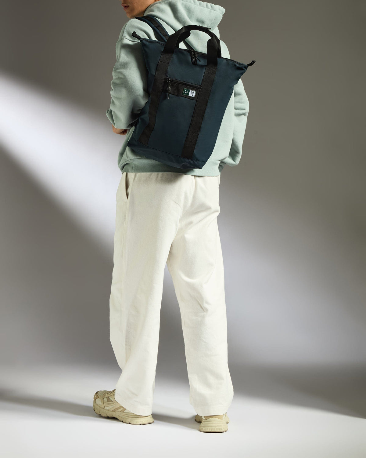 Antler Luggage -  Essential 2-in-1 Tote Backpack in Navy - Backpack Essential 2-in-1 Tote and Backpack in Navy | Travel & Lifestyle Bags | Convertible Bag