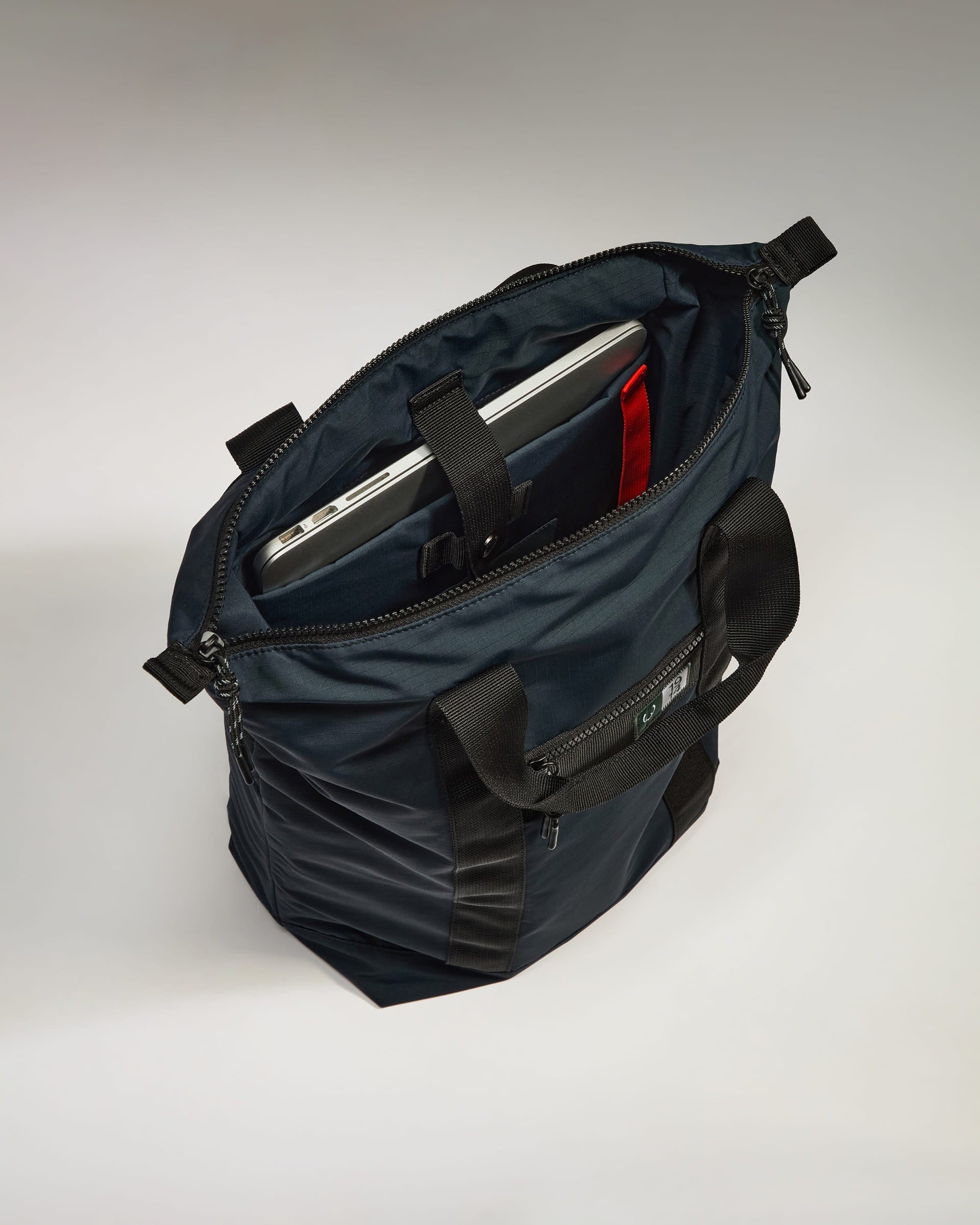 Antler Luggage -  Essential 2-in-1 Tote Backpack in Navy - Tote Bag Essential 2-in-1 Tote and Backpack in Navy | Travel & Lifestyle Bags | Convertible Bag