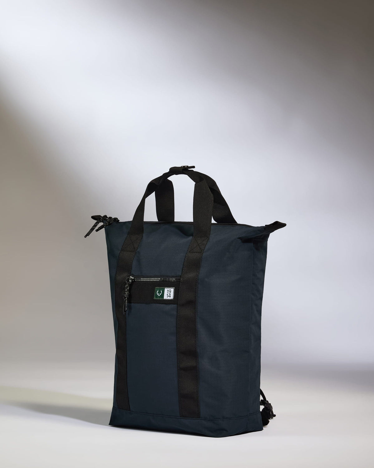 Antler Luggage -  Essential 2-in-1 Tote Backpack in Navy - Tote Bag Essential 2-in-1 Tote and Backpack in Navy | Travel & Lifestyle Bags | Convertible Bag