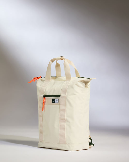 Antler Luggage -  Essential 2-in-1 Tote Backpack in Stone - Tote Bag Essential 2-in-1 Tote and Backpack in Beige | Travel & Lifestyle Bags | Convertible Bag