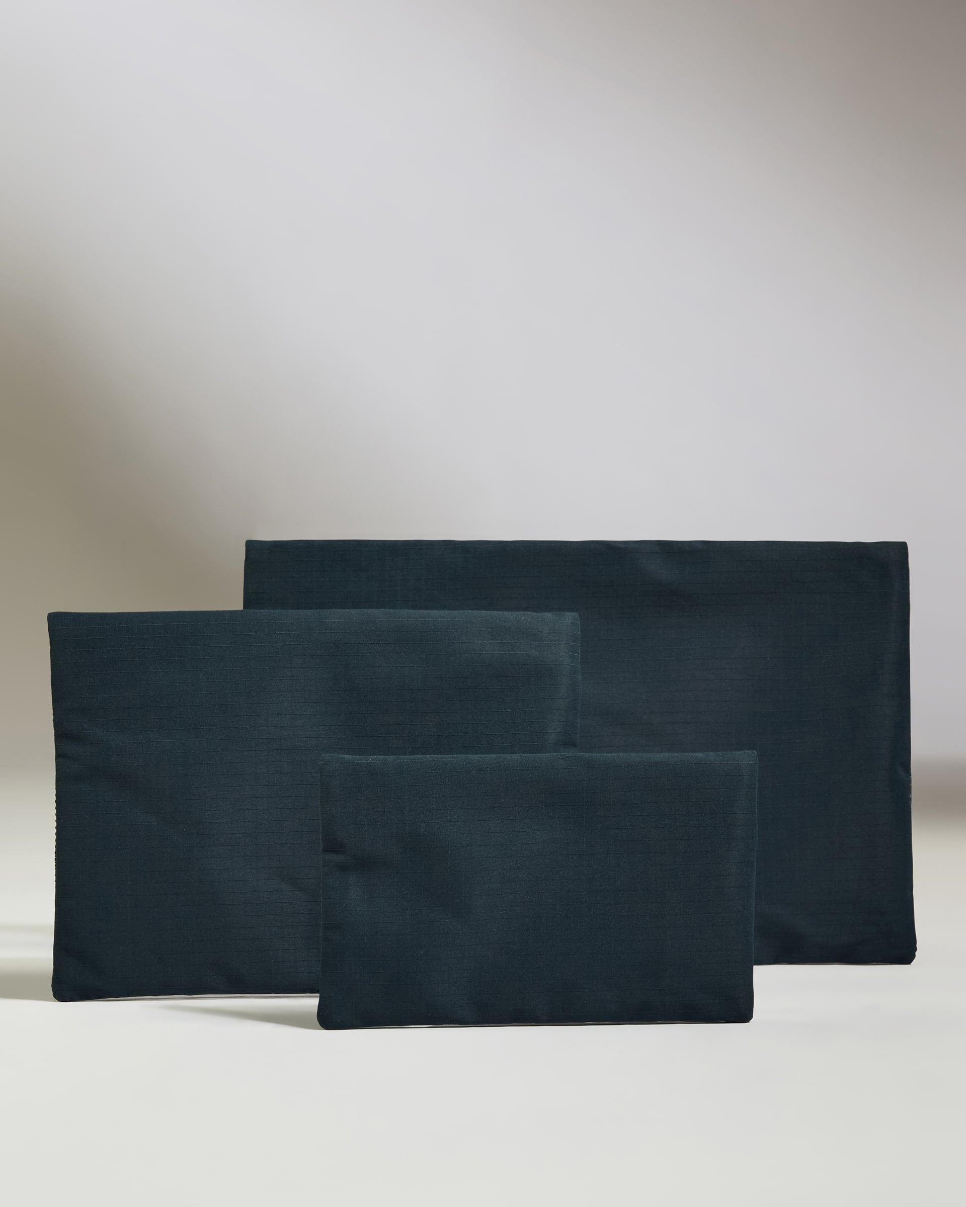 Antler Luggage -  Essential Travel Pouches in Navy - Set of 3 - Essential Travel Pouches in Navy Set of 3  | Travel Accessories | Packing Organiser