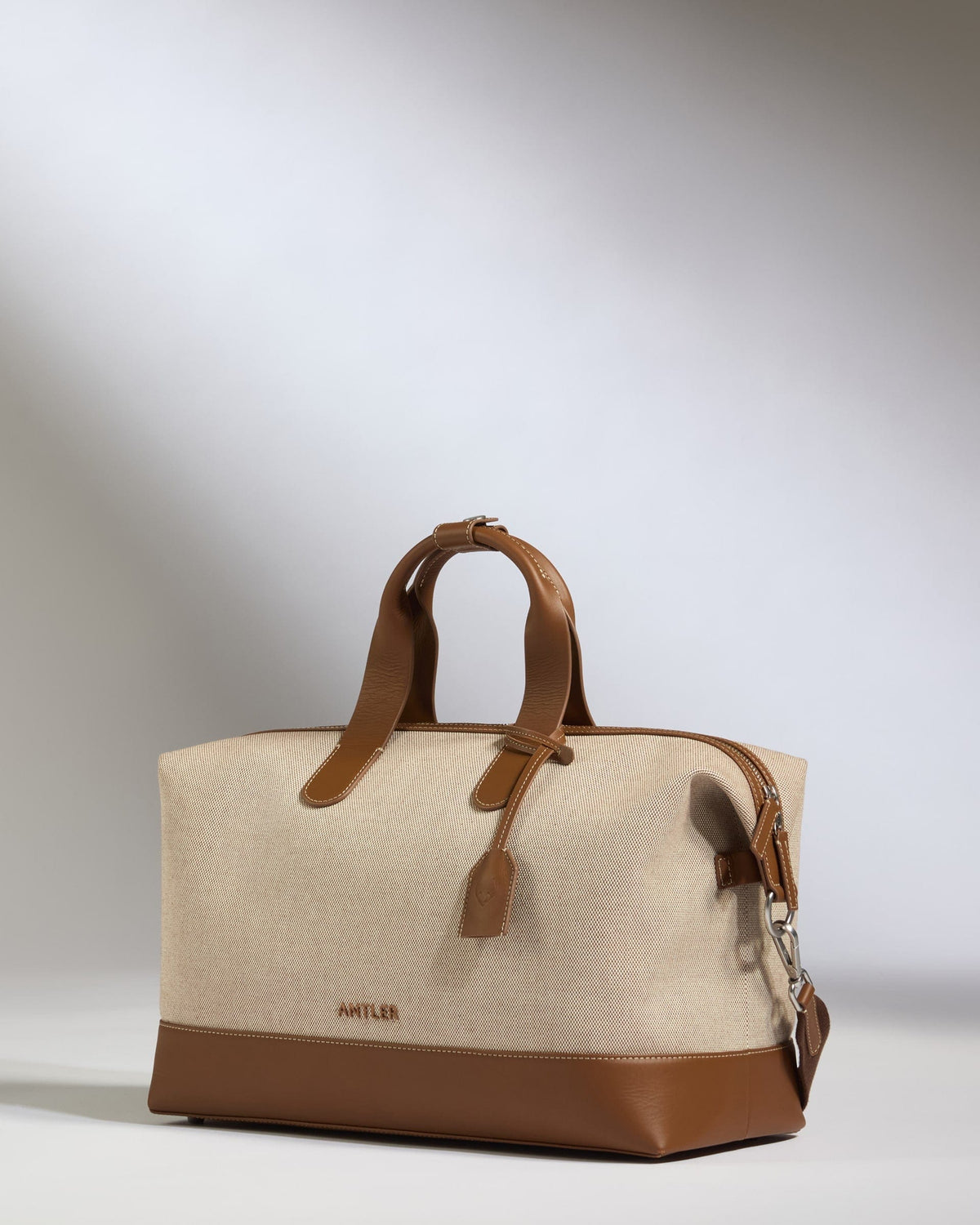 Antler Luggage -  Heritage Overnight Bag in Natural - Overnight Bag Heritage Overnight Bag in Natural | Weekend Bags & Overnight Travel Bags