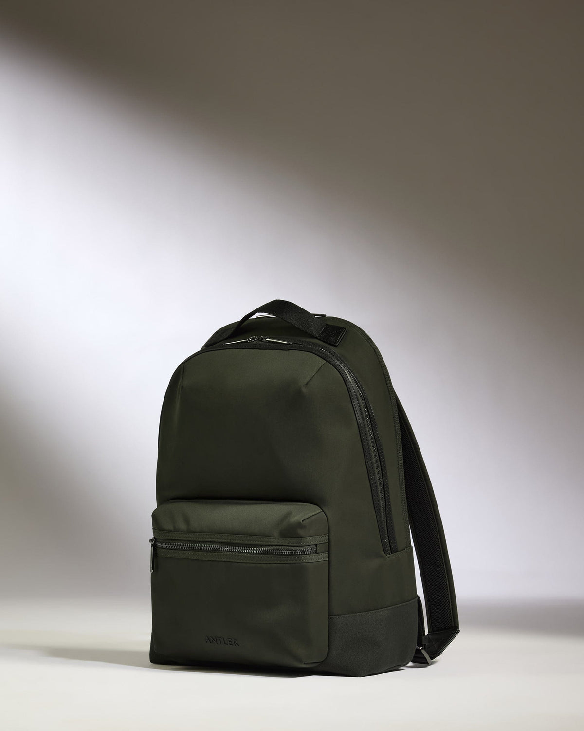 Antler Luggage -  Icon Backpack in Dark Khaki Green - Backpack Icon Backpack in Khaki Green | Rucksacks & Travel Bags