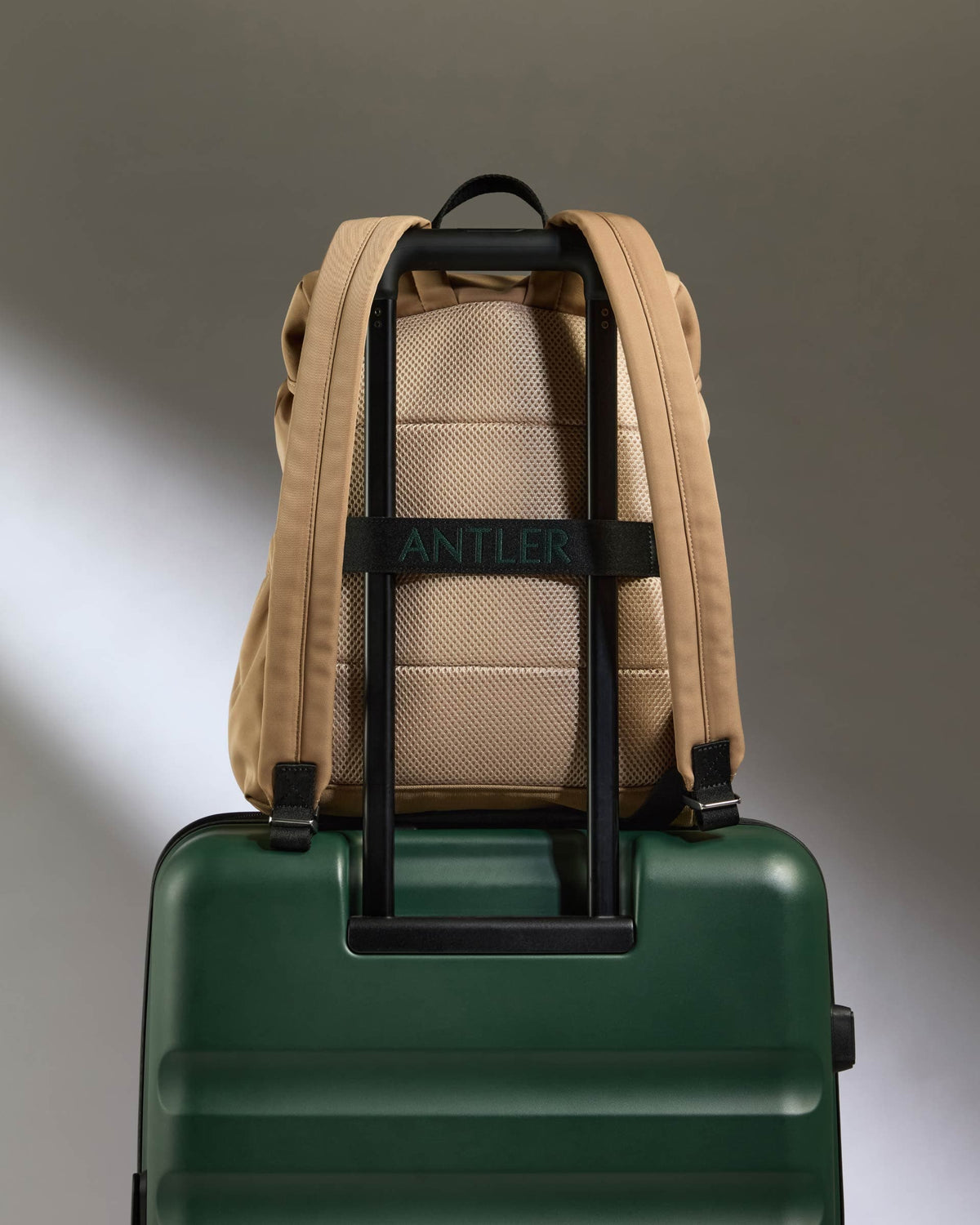 Antler Luggage -  Icon Drawstring Backpack in Sand - Backpack Icon Drawstring Backpack in Sand | Rucksacks & Travel Bags