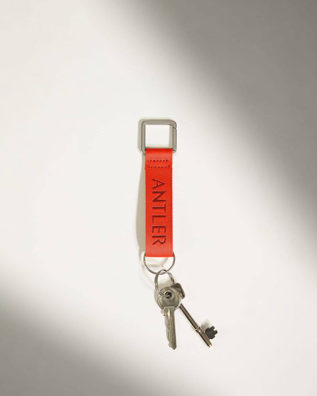Antler Luggage -  Icon Keyring in Coral - Other Icon Collection Keyring Orange | Travel Accessories