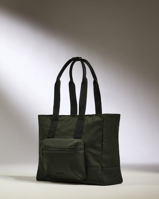 Antler Luggage -  Icon Tote Bag in Dark Khaki Green - Tote Bag Icon Tote Bag in Khaki Green | Travel & Work Bags and Accessories