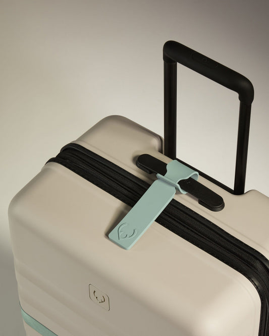 Antler Luggage -  Luggage Tag in Mist Blue - Luggage Tags Luggage Tag in Blue | Suitcase & Bag | Silicone Tags