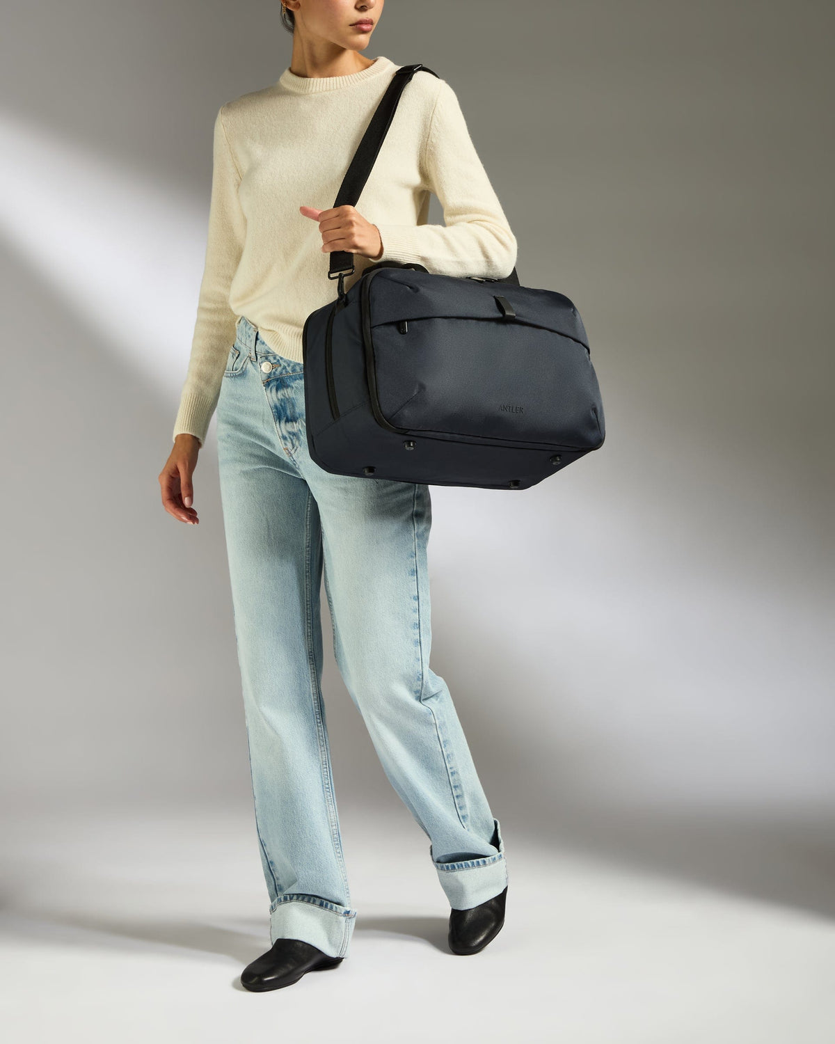 Antler Luggage -  Overnight Bag in Navy - Urban Light - Overnight Bag Overnight Bag in Navy - Urban Light | Weekend Bags & Overnight Travel Bags
