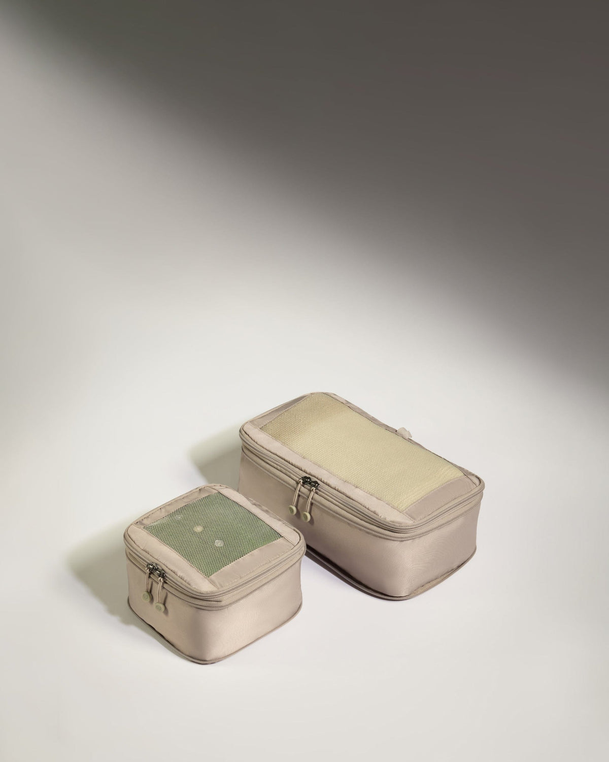 Antler Luggage -  Packing Cubes in Taupe- Set of 2 - Packing Cube - 2 Pk Packing Cubes in Black Set of 2 » Travel Accessories » Packing Organiser
