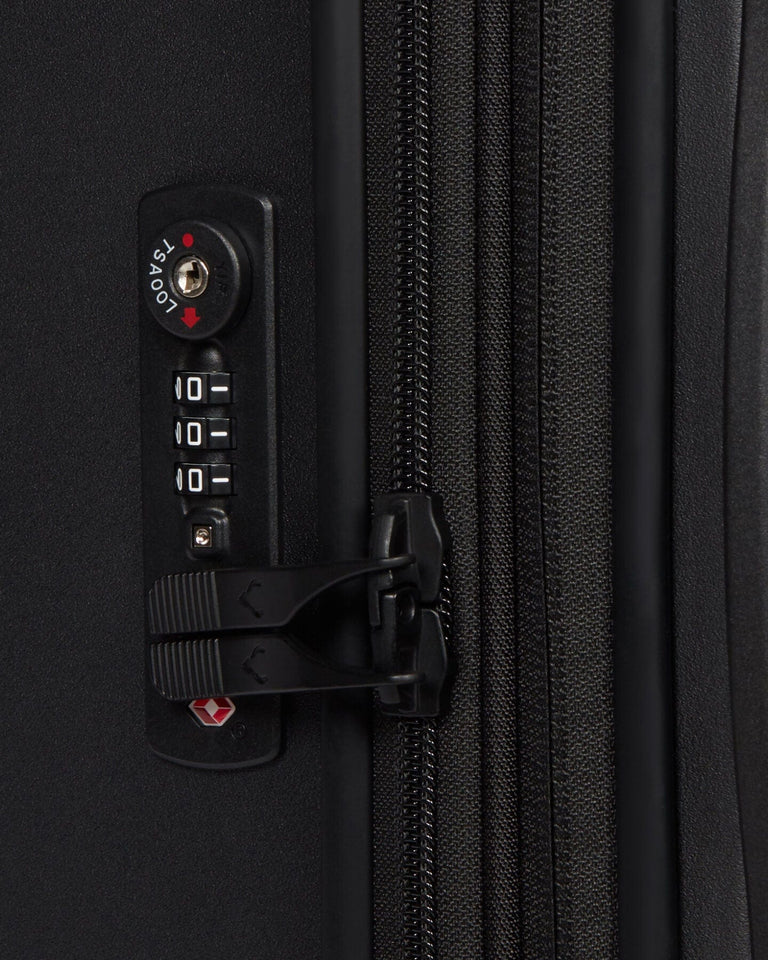 a close up of a suitcase